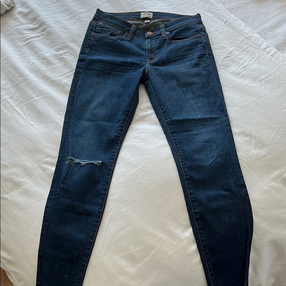 J Crew Toothpick Jeans